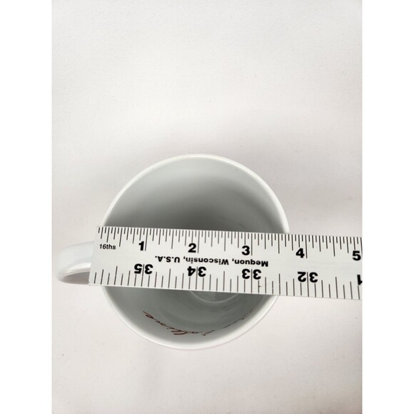 Rise‎ And Shine! Mary-Lake Thompson Coffee Mug Chicken Black Rooster Crowing Cup - Picture 9 of 10